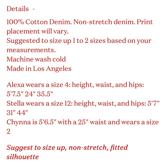 Lisa Says Gah Robyn Jeans - Picture 2 of 2